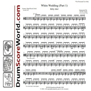 Billy Idol - White Wedding (Part 1) + Play-Along Track